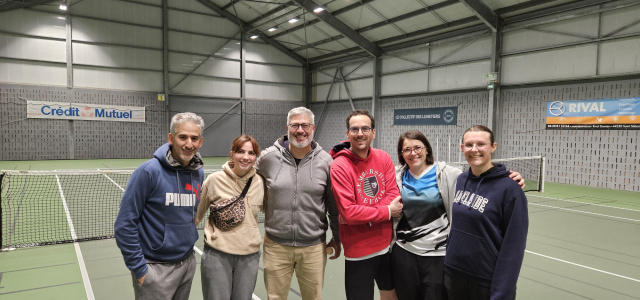 L'équipe presque au complet après la rencontre